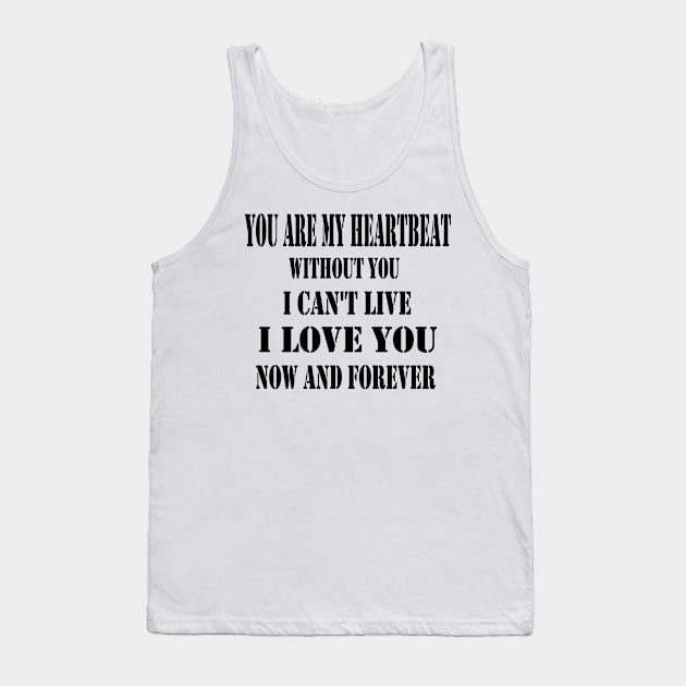 I love you Tank Top by RAK20